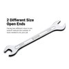 Capri Tools Super-Thin Open End Wrench Set, Metric, 6 to 19 mm, 7-Piece (11850-7MRK)