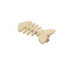 2PCS Fish Bone Hair Clips for Women Girls Candy Color Hairpins Simple Hair Accessories White