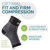 Plantar Fasciitis Compression Socks | Foot & Ankle Brace for Women & Men | Toeless Ankle Compression Sleeve for Ankle Support, Plantar Fasciitis, Night Splint, Arch & Achilles Tendonitis Relief