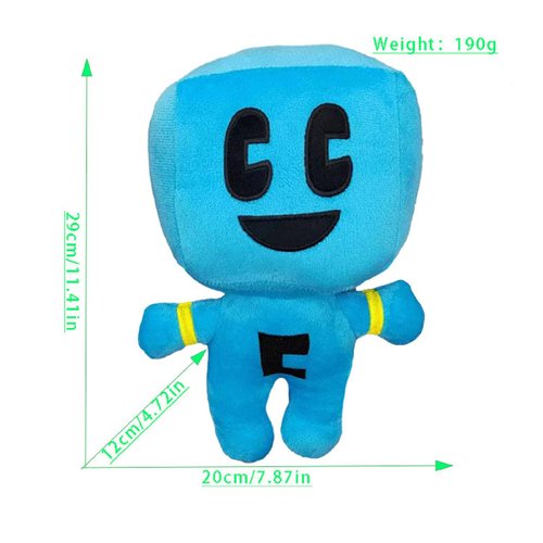 UMMEI 2024 New Creeper Plush Filler(11 inch), Plush Doll Soft Plush Toy Cute Pillow, Favorite Birthday Gift for Boys and Girls (Blue)