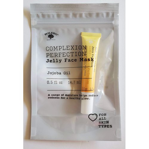 Bolero Complexion Perfection Jelly Face Mask, Jojoba Oil 0.5 fl oz.