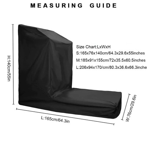 J&C Treadmill Protective Covers Dustproof Folding Running Machine Protective Cover Lightweight Durable Waterproof Sports Treadmill Cover for Home/Indoor Or Outdoor Treadmills