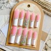 NAIL ANGEL 10PCS/SET Glamorous Handmade Press on nails Glitter Rhinestone Long Coffin Nails Party Nails XXL Long Artifical Tips ZJ-01(M)