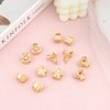 ACO-UINT 12 Pcs Small Hair Clips for Women, Gold Hair Claw Clips Sturdy Mini Metal Claw Clips, Cute Clips for Hair 90s Hair Accessories for Women and Girls
