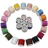 56 Spools Sewing Thread Kit for Hand Sewing and Machine Sewing Use, Colorful Polyester Thread Set 100 Yards Per Spool, 5600 Yards Total