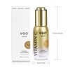 VGO Facial Serum for Face, Anti Aging Face Serum with Vitamin C, Hyaluronic Acid, Vitamin E & More, Vitamin C Face Serum for Dark Spots, Even Skin Tone, Eye Area, Fine Lines & Wrinkles, 1.01 FL Oz