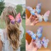 Butterfly Hair Clips Metal Non Slip Multicolor Hair Pins for Women Headwear Girls Hair Accessories