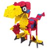 LaQ Dinosaur World Tyrannosaurus | 304 Pieces | 6 Models | Age 7+ | Creative, Educational Construction Toy Block | Made in Japan