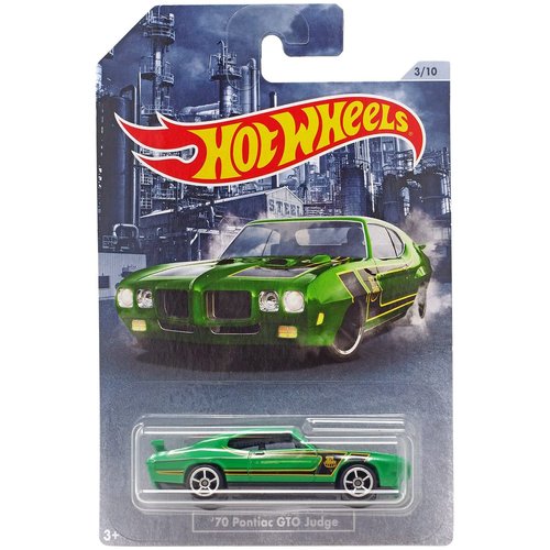 Hot Wheels 2020 American Steel Muscle Car Series '70 Pontiac GTO Judge 3/10 Green