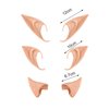 3 Pairs Latex Elf Ears Pixie Elf Ears Fairy Ears Soft Pointed Goblin Ears Cosplay Halloween Party Props Alien Elven Prosthetic Ears Dress Up Costume Accessories for Anime,Masquerade,Halloween