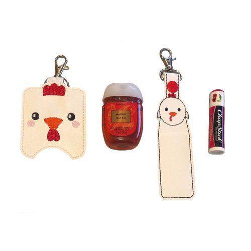 Chicken Hand Sanitizer and/or Lip Balm Holder