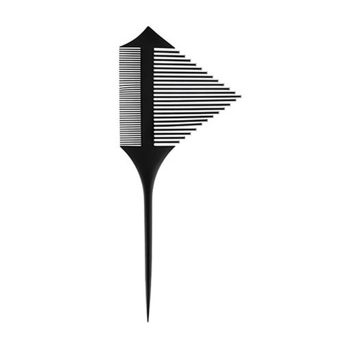 Maedack Hair Styling Comb - 1pcs Hairdressing Tips Comb Professional Anti-static Hair Comb Split Teeth Design Hair Comb for Combing and Dyeing Hair,Rat Tail Comb (black)