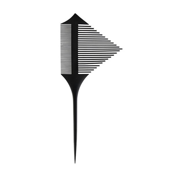 Maedack Hair Styling Comb - 1pcs Hairdressing Tips Comb Professional Anti-static Hair Comb Split Teeth Design Hair Comb for Combing and Dyeing Hair,Rat Tail Comb (black)