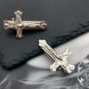 ZHOUMEIWENSP 1Pair Retro Metal Hair Clips Halloween Cross Hairpin with Punk Duckbill Clips Novelty Hair Style Making (Jesus)