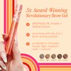 GrandeBROW 2-In-1 Tinted Brow Gel + Brow Enhancing Serum, Taupe