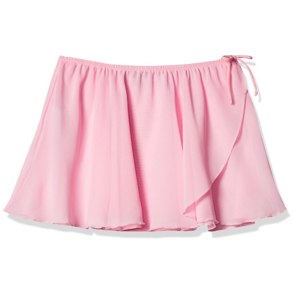 Jacques Moret Little Girls Dance Basic Wrap Skirt, Pink, Small(6-7)