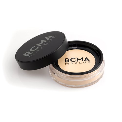 RCMA Makeup Premiere Loose Powder | Setting Face Powder | Talc Free | Vegan | Flawless Finish | Professional Makeup | Blurring Smoothing Effect | Amber