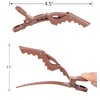 HH&LL Hair Clips for Women – Wide Teeth & Double-Hinged Design – Alligator Styling Sectioning Clips