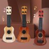 Toddmomy Kids Ukulele Kids Ukulele Toys 4 Strings Toddler Ukulele Kids Guitar Ukulele Musical Instrument Early Education Toys for Kids Toddler Beginners Kids Toy Guitar Ukulele