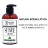 Taconic Shave, Natural Shaving Cream - Eucalyptus & Mint – Ultra-Rich High Lather Formula – Natural Shave Cream for Men & Women in 8 oz. Pump Bottle – Scented Shaving Cream