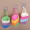 3 Pieces Exfoliating Bath Sponge Body Sponges Shower Loofah Soft Bathing Pouf Foam Lufa Body Scrubber
