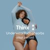 Thinx Thong Period Underwear | Menstrual Underwear | Period Panties Grey
