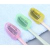 LASSUM 10 Pieces Toothbrush Head Cover Portable Brush Case Protective Caps for Home Daily Travel Outdoor Camping Sport Running Hiking