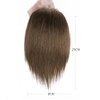 Black Invisible Human Hair Toppers For Women Seamless Clip In Hair Extension Hair Piece Short Fake Fringe Hair Lining of Hair Top Hairpieces Hair Extensions, Wigs and Accessories