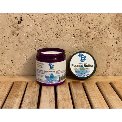 Diva Stuff Peanut Butter & Honey Stretch Mark Cream With Aloe And Cocoa Butter