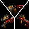 Mililier LED Light Kit for Lego 76423 Hogwarts Express & Hogsmeade Station Set, Compatible with Lego 76423 Building Blocks Model(Not Include Blocks Set)