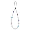 Drawwind Phone Charm Strap Universal Cell Phone Lanyard Wrist Strap Beaded Phone Chain String Handmade Phone Case Accessories for Women Girls (Smiley Face)