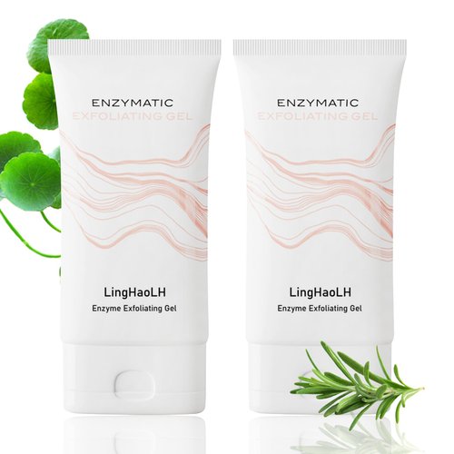 2PCS Peeling Gel for Face and Body,Mild Refreshing Exfoliating Gel for All Skin Type,Deep Cleansing Face Body Scrub Long Lasting Moisturizing Facial Exfoliating Skincare for Men and Women