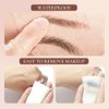 Microblading Eyebrow Pen, Waterproof Microblading Eyebrow Pen Pencil Natural Makeup Fine Stroke Eyebrow Pencil, Upgraded Eye Brown Makeup Long-Lasting Waterproof Eyebrow Pencil (Dark Brown)