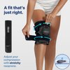 REVIX Ice Wraps for Knee Pain Relief Reusable, Knee Ice Pack with Cold Compress Therapy for Knee Replacement Surgery, Injuries, Swelling, Bruises and Arthritis, Black
