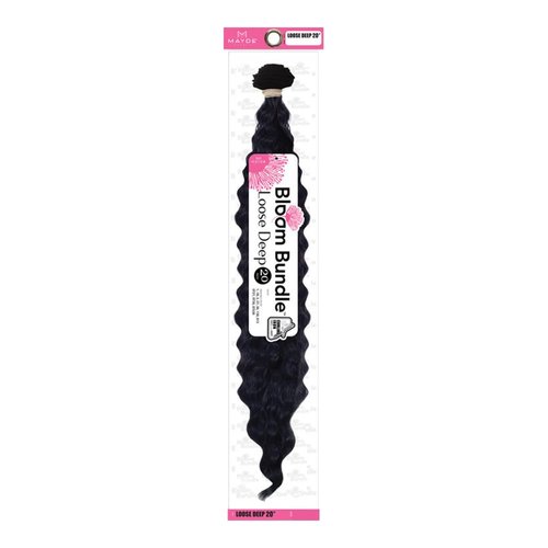 Mayde Beauty Bloom Bundle Mastermix Pre-Stretched Hair LOOSE DEEP BULK 20" (1 Pack, 2 Dark Brown)