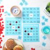 Simgoing Recovery Bingo with 24 Recovery Bingo Card and 600 Cross Chips Recovery Questions Group Therapy Game for Adults and Family Recovery Bingo Board Game for Vacation Holiday Party Favors
