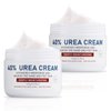 OUKEYA Urea Cream 40 Percent, Urea Foot & Hand Cream for Dry Cracked, 40 per Urea Lotion for Feet Maximum Strength (2 Packs)