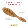 Kent Oval White Bristle Brush - LS7 (PACK OF 1)