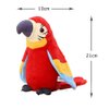 Talking Parrot No Matter What You Say Will Repeat What You Say Funny Learning Good Helper Bring You Happiness!Parrot Toys! Speaking Parrot.Multifunctional Electric Plush Parrot Speaking.Talking Bird