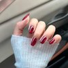 NAILKISS Wine Red Cat Eye Magnetic Gel Polish (A-008)