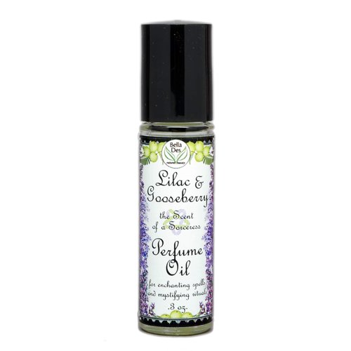 Lilac and Gooseberry Perfume Oil | .3 ounces Roll On Bottle | Phthalate Free Fragrance | Yennefer Perfume Scent of a Sorceress by Bella Des Natural Beauty