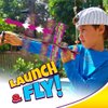 Glider Flying Slingshot Plane Toy (Pack of 6) Pinata filler Party Favors Play Foam Airplanes Prize Gifts Toys for Kids and Adults Sling Flying Toy I 2340-6p