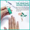 MIELIKKI Nail Repair Cream, Nail Strengthener Cream, Nail Repair Solution, Repairs Damaged, Broken, Cracked and Discolored Nails