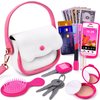 GJZZ Play Purse for Little Girls Toys - Toddler Purse Set Pretend Play Makeup Toys for 3 4 5 6 7 Year Old Girls, Kids Toy Purse Birthday Gifts for Girls Ages 3-5 4-5 6-8 Years Old