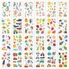 EMOME Full Half Tattoo Sleeves for Kids, 66 Sheets Kids Tattoos Temporary for Girls Boys, Space Donut Mermaid Themed Fake Tattoos Stickers for Kids Party Favors Supplies