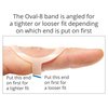 3-Point Products Original Oval-8 Finger Splints, Support and Protection for Arthritis, Trigger Finger or Thumb, and Other Finger Conditions, Complete Sizing Set