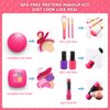 Toddler Pretend Makeup Kit for Girls, Play Makeup Set for Kids 3-5 4-6, Fake Make up Toy with Unicorn Purse, Toddler Girl Toys for 3 4 5 6 7 Year Old