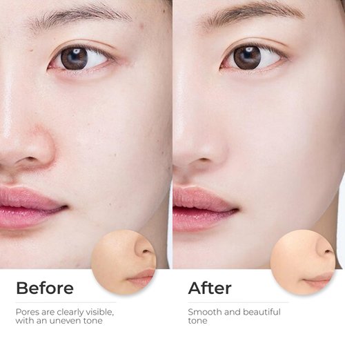 Pore-Refining Face Primer BB Cream and Moisturizing Lotion for Long-Lasting Makeup and Skincare