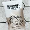 Keratin Perfect Frizz-Free Blow Dry Cream - Hair Treatment Made With Natural And Clean Ingredients - Helps Restore Shine And Smoothness - Ultra Revitalizing Serum Makes Hair More Manageable - 2.5 Oz