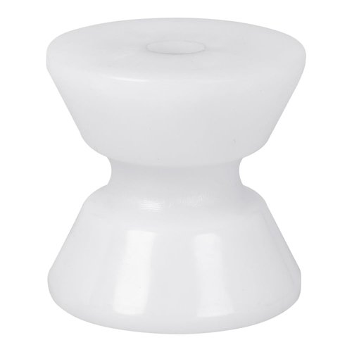 White Water 7558U White Delrin Bow Anchor Roller Replacement Wheels, 2-7/8" Diameter, 2-7/8" Width